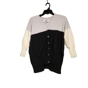 MM6 Maison Margiela colorblock knit sweater XS
